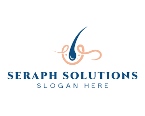 Dermatology Hair Treatment  logo design