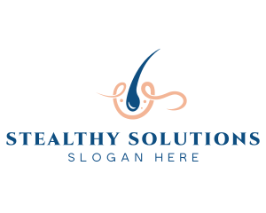 Dermatology Hair Treatment  logo design