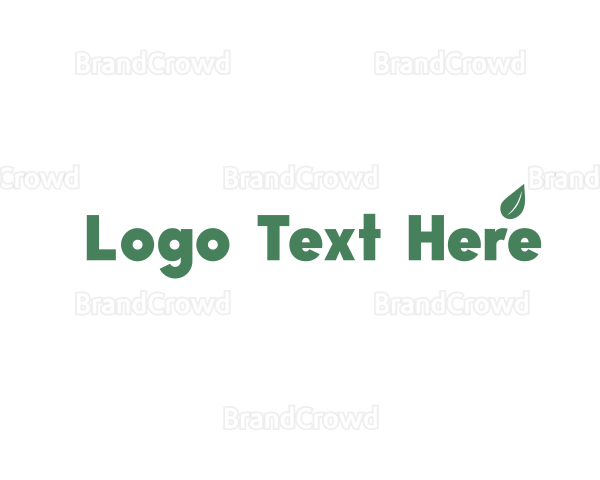 Generic Environmental Plant Logo