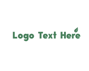 Ecology - Generic Environmental Plant logo design