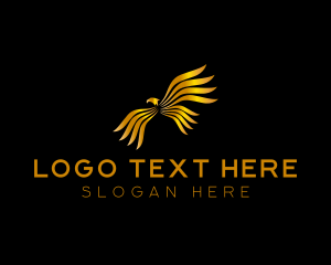 Jewelry - Luxury Eagle Wings logo design