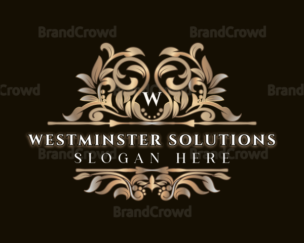 Luxury Floral Decoration Logo