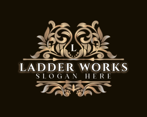 Luxury Floral Decoration Logo