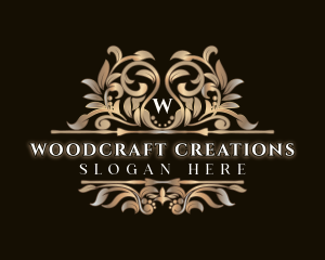 Luxury Floral Decoration Logo