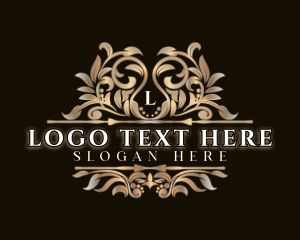 Luxury - Luxury Floral Decoration logo design