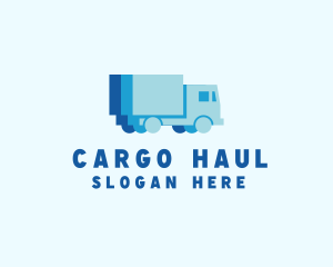 Forwarding Truck Delivery logo design