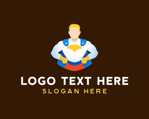 Cape - Superhero Character Cape logo design