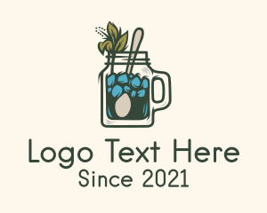 Leaf - Organic Mint Drink logo design