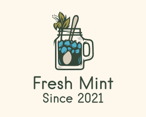 Mint - Organic Mint Drink logo design