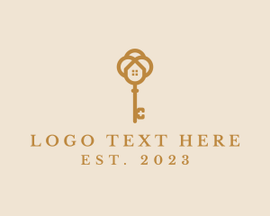 Locksmith - Housing Key Real Estate logo design