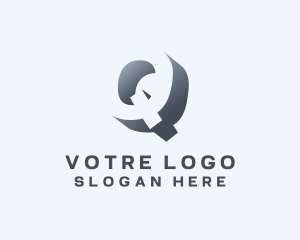 Media App Letter Q Logo