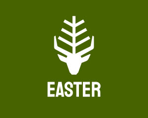 Wild Forest Deer Logo