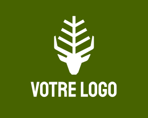 Wild Forest Deer Logo
