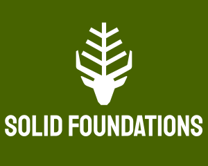 Buffalo - Wild Forest Deer logo design