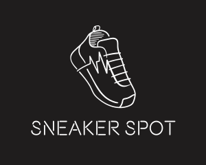 Kicks - Modern Shoe Footwear logo design