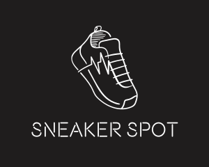 Modern Shoe Footwear logo design