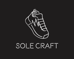 Modern Shoe Footwear logo design