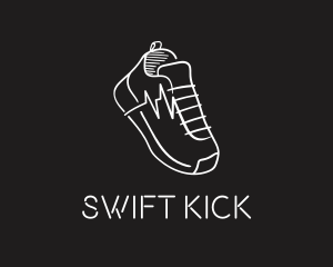 Modern Shoe Footwear logo design