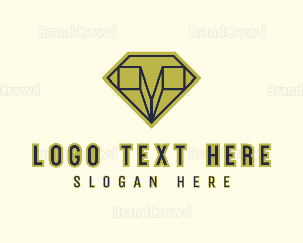 Diamond Crystal Gem Logo