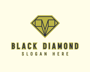 Diamond Crystal Gem  logo design