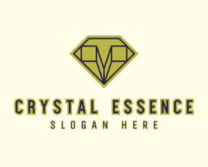 Diamond Crystal Gem  logo design