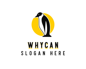 Wild Arctic Penguin Logo