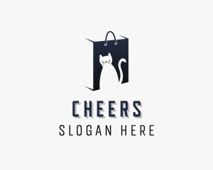 Cat Shopping Bag Logo