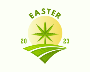 Dispensary - Marijuana Plant Farm logo design