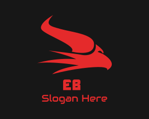 Esports Gaming Horn Eagle Logo