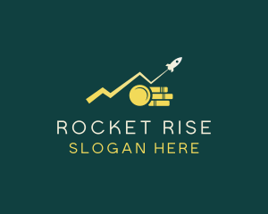 Money Rocket Sale logo design