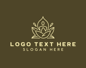 Holistic - Therapeutic Zen Yoga logo design