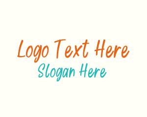 Colorful Nerd Wordmark Logo