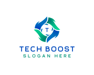 Tech App Software logo design