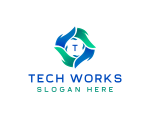 Tech App Software logo design