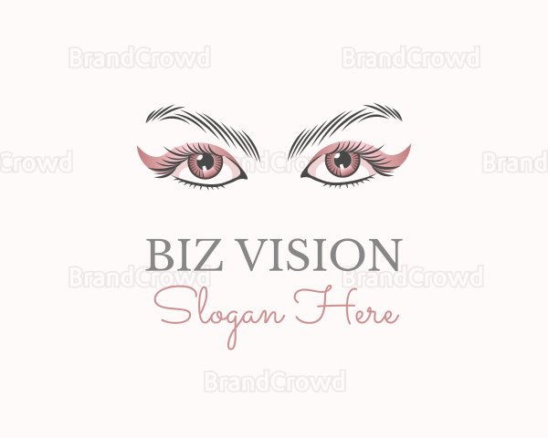 Cosmetic Eye Lashes Logo