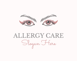 Cosmetic Eye Lashes logo design