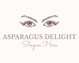 Cosmetic Eye Lashes logo design