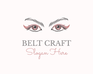 Cosmetic Eye Lashes logo design