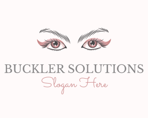 Cosmetic Eye Lashes logo design