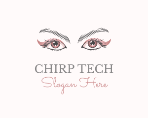 Cosmetic Eye Lashes logo design