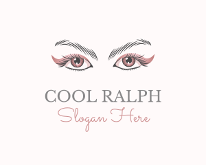 Cosmetic Eye Lashes logo design