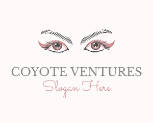 Cosmetic Eye Lashes logo design