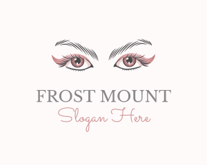 Cosmetic Eye Lashes logo design