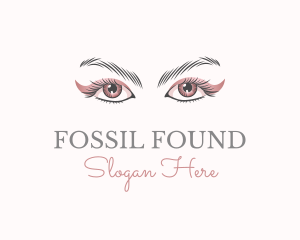 Cosmetic Eye Lashes logo design