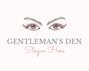 Cosmetic Eye Lashes logo design