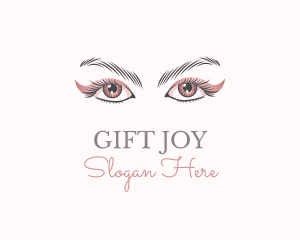 Cosmetic Eye Lashes logo design