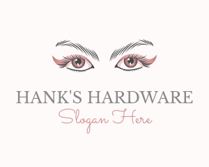 Cosmetic Eye Lashes logo design