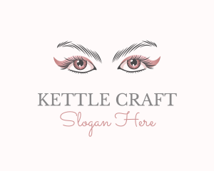 Cosmetic Eye Lashes logo design