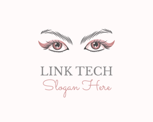 Cosmetic Eye Lashes logo design