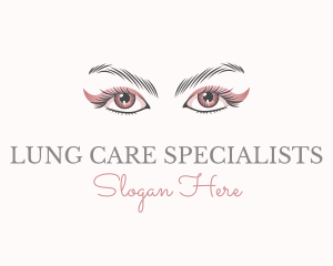 Cosmetic Eye Lashes logo design